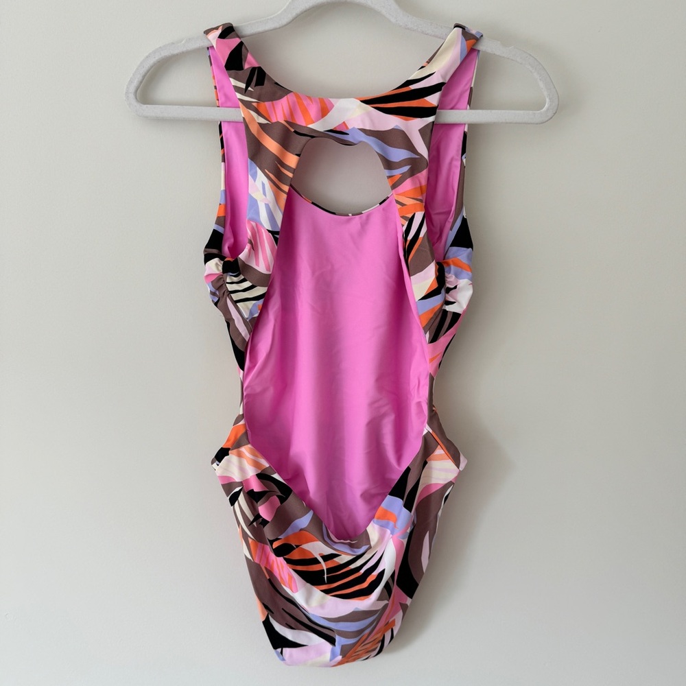 Free People Kikirio Open Back Reversible One Piece Swimsuit - Picture 3 of 6